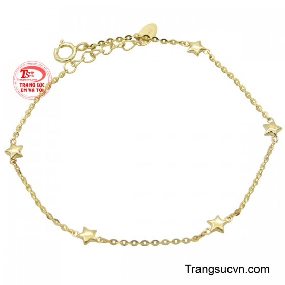 Lắc tay nữ ngôi sao tỏa sáng