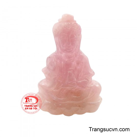 Mặt phật quan âm ruby bình an