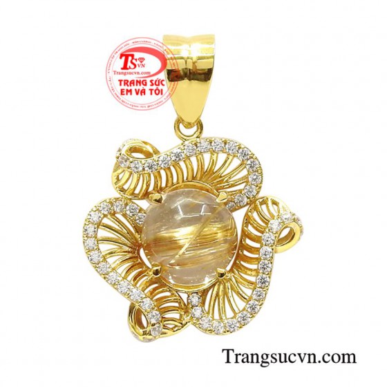 Mặt thạch anh tóc thanh lịch