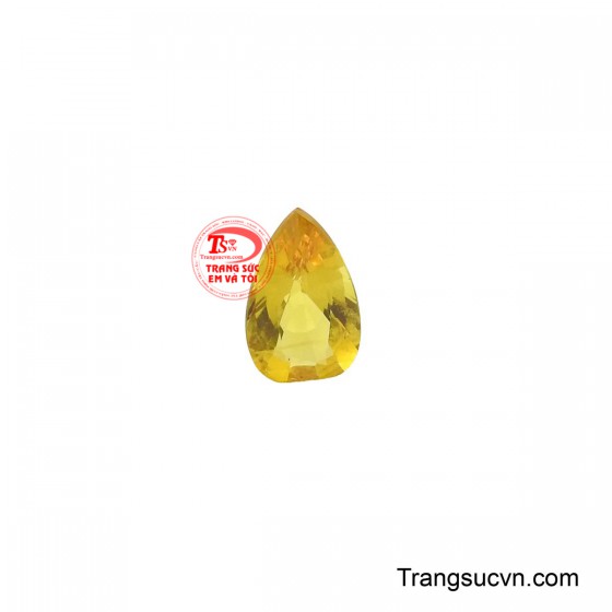 Viên sapphire vàng đẳng cấp