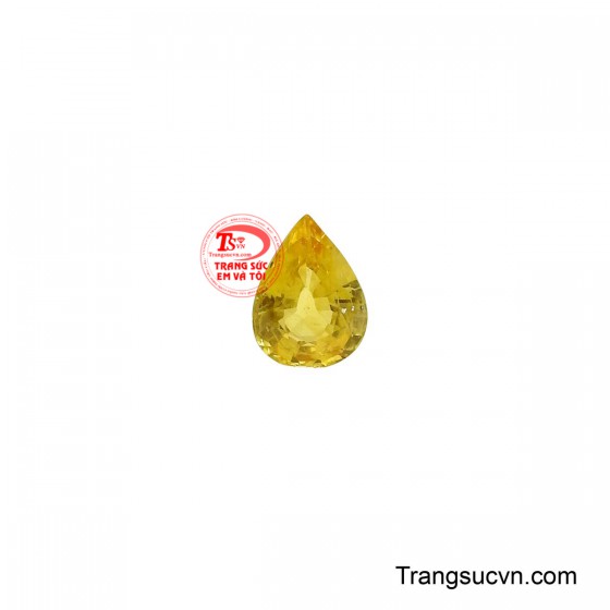 Viên sapphire vàng khí chất