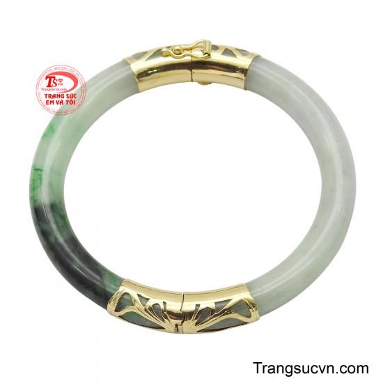 Vòng ngọc bạc vàng vượng khí