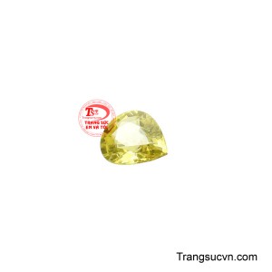 Trong phong thủy, Sapphire vàng là biểu tượng của sự thịnh vượng, giúp người sở hữu tăng cường trí tuệ và sức khỏe.