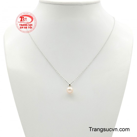 Bộ dây chuyền ngọc trai thuần khiết