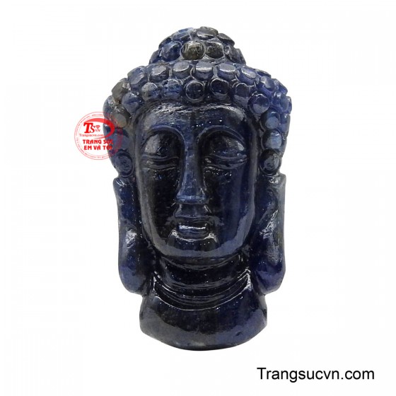 Mặt Dây Sapphire Thích Ca Hộ Tâm