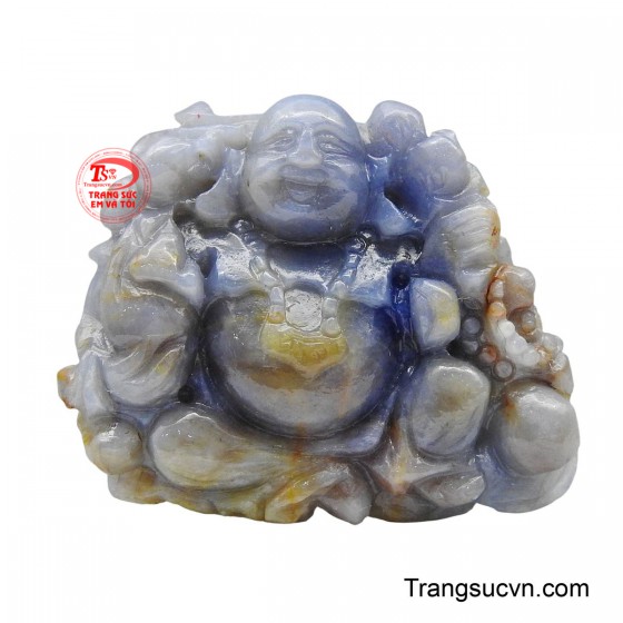 Mặt Di Lặc Lam Kim Phú Cát