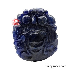 Màu xanh huyền bí của đá không chỉ tôn lên vẻ đẹp của vật phẩm mà còn tượng trưng cho sự tĩnh tại và năng lượng tích cực. 