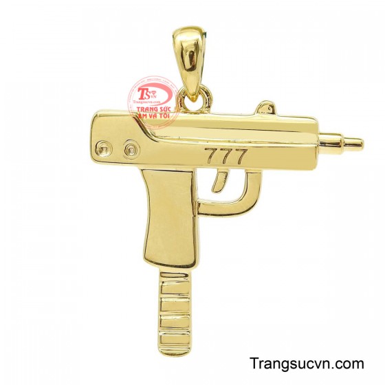 Mặt dây chuyền vàng phong cách