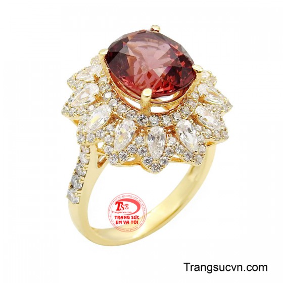 Nhẫn nữ spinel nguyệt quang