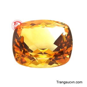 Thạch anh vàng kim bảo mang vẻ đẹp rực rỡ và sang trọng, gợi liên tưởng đến kho báu ánh vàng được chắt lọc từ thiên nhiên.