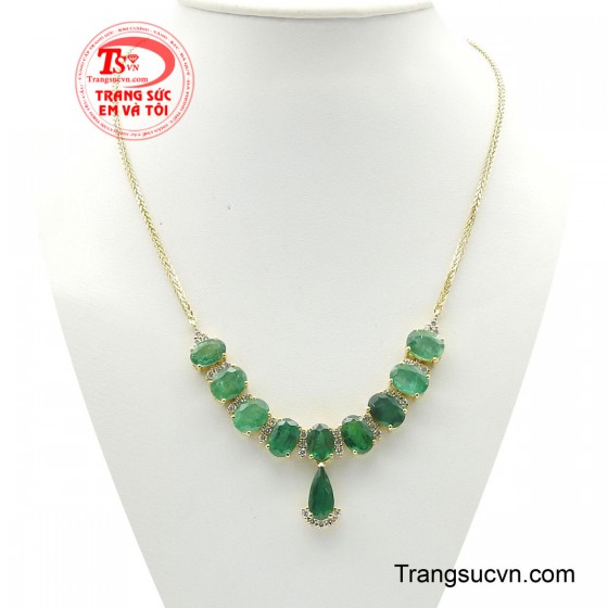 Dây chuyền Emerald đẳng cấp