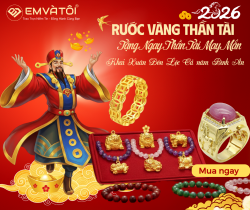 RƯỚC VÀNG THẦN TÀI KHAI XUÂN ĐÓN LỘC - CẢ NĂM PHÚ QUÝ CÙNG EM VÀ TÔI