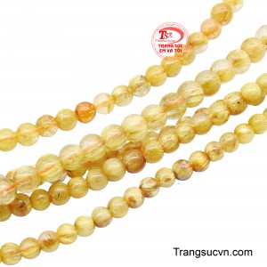 Không chỉ là món trang sức làm điểm nhấn cho cổ tay, chuỗi thạch anh tóc vượng khí còn được nhiều người ưa chuộng bởi ý nghĩa phong thủy tốt lành