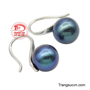 Sự kết hợp giữa ánh bạc sáng lạnh và sắc ngọc trai trầm sâu tạo nên tổng thể hài hòa vừa hiện đại, vừa bí ẩn cuốn hút.