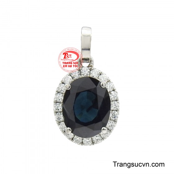 Mặt Dây Chuyền Sapphire Kiều Diễm