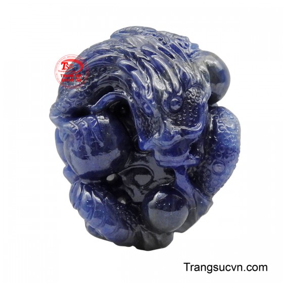 Mặt Dây Sapphire Thiên Long Ngọc Ấn