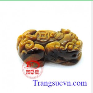 Mặt dây tỳ hưu mắt hổ đẹp