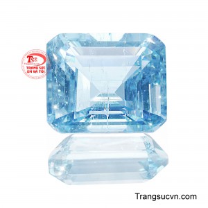 Viên Aquamarine Thời Thượng mang sắc xanh của phong cách đẳng cấp.