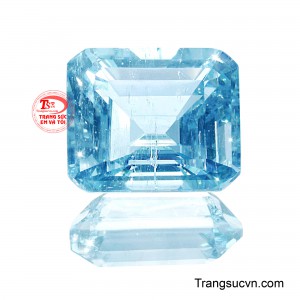 Viên Aquamarine Thời Thượng mang sắc xanh của phong cách đẳng cấp. 