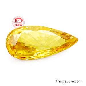 Sắc vàng lấp lánh của sapphire mang đến giúp tinh thần lạc quan, vui vẻ và giảm áp lực, căng thẳng trong cuộc sống. 