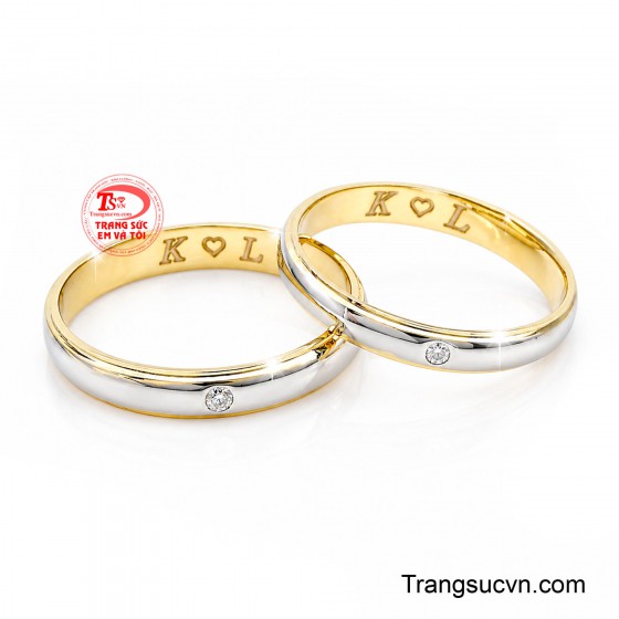 Nhẫn cưới sang trọng tinh tế