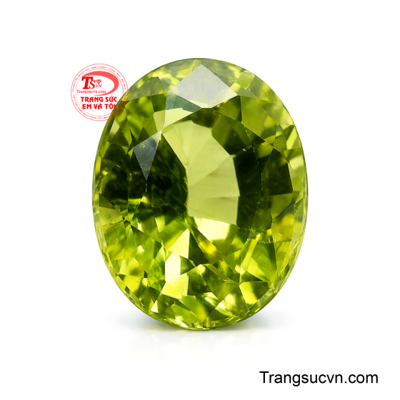Peridot Oval Lục Bích