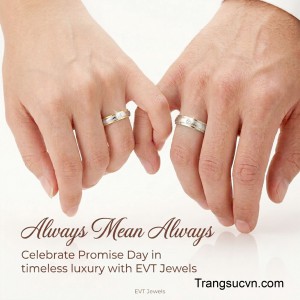 Cặp nhẫn như lời khẳng định tinh tế rằng tình yêu đích thực luôn bền bỉ, giản dị nhưng tỏa sáng theo cách riêng của nó.
