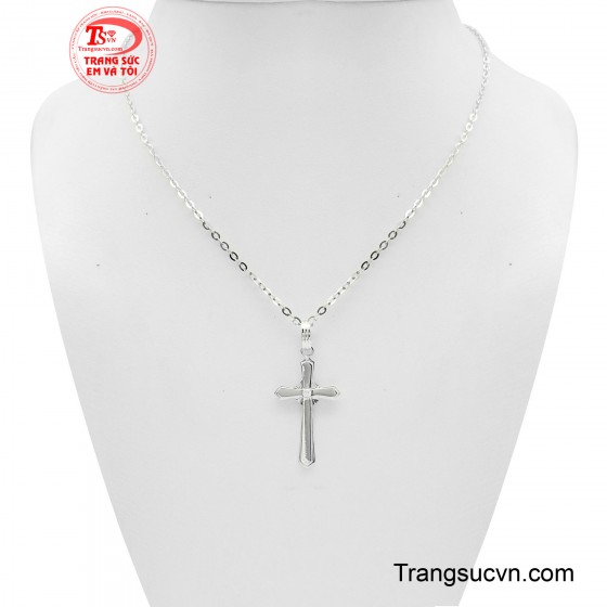 Bộ thánh giá vàng trắng ước nguyện