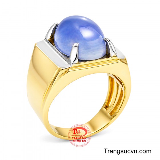 Nhẫn nam vàng 18k đĩnh đạc