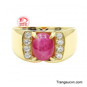 Ruby từ lâu được xem là viên đá của vua chúa, mang ý nghĩa bảo vệ và thu hút năng lượng tích cực. 
