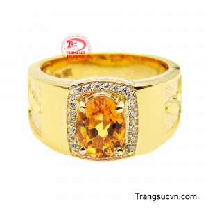 Đây là mẫu nhẫn dành cho quý ông yêu thích phong cách bản lĩnh, tự tin và khác biệt.