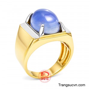 Nhẫn nam vàng 18k đĩnh đạc
