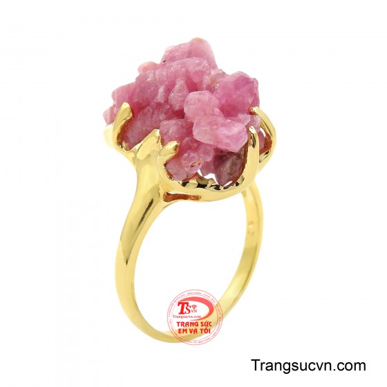 Nhẫn Nữ Tinh Thể Ruby