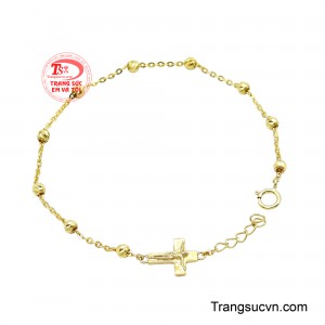 Thiết kế lấy cảm hứng từ chuỗi mân côi truyền thống, kết hợp biểu tượng thánh giá thiêng liêng.