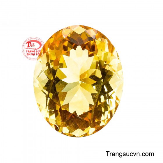 Viên Thạch Anh Vàng Kim Bảo