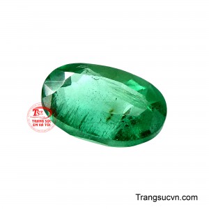 Vẻ đẹp thanh lịch cùng sắc xanh đặc trưng giúp viên đá dễ dàng tôn lên phong cách sang trọng.