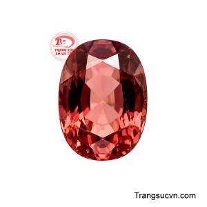 Viên Spinel Tài Lộc sở hữu dáng oval thanh thoát cùng sắc đỏ rực lửa đầy mê hoặc, toát lên vẻ đẹp mạnh mẽ, sang trọng và tràn đầy sức sống. 