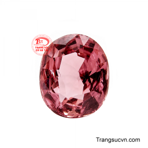 Viên Spinel Thịnh Vượng Mang sắc hồng phớt nâu đầy cuốn hút.