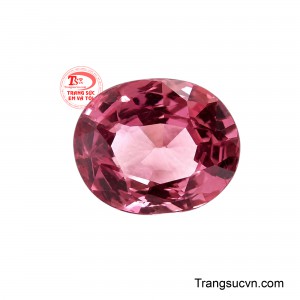Sự hòa quyện giữa ánh hồng dịu nhẹ và tông nâu tinh tế tạo nên chiều sâu màu sắc độc đáo, giúp viên đá toát lên nét sang trọng, bền vững và đẳng cấp theo thời gian. 