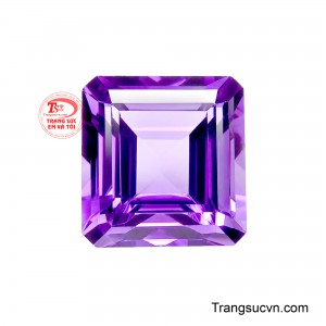 Viên Thạch Anh Tím Bình An sở hữu sắc tím tự nhiên thanh lịch, biểu tượng của sự an yên, trí tuệ và nguồn năng lượng tích cực.
