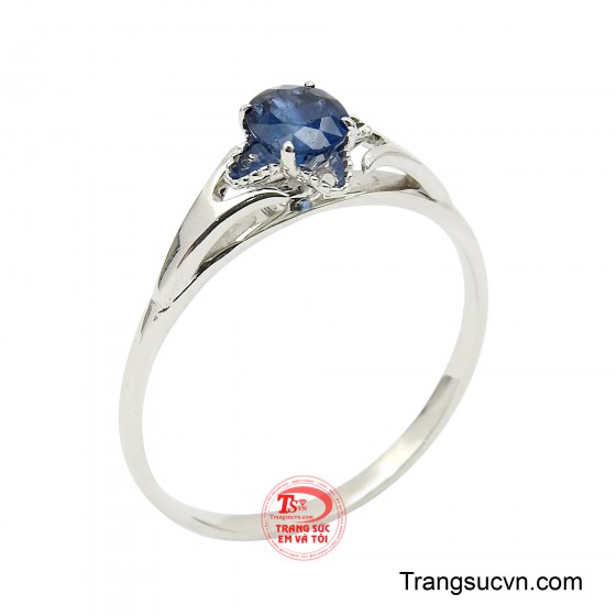 Nhẫn Nữ Sapphire Lam Khuê