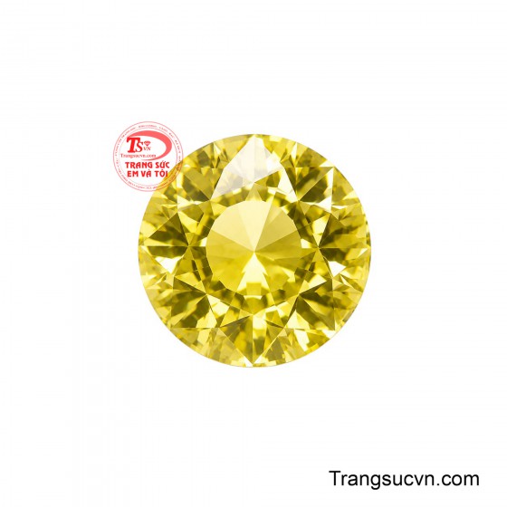 Viên Sapphire Vàng Kim Sương