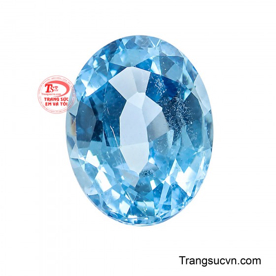 Viên Topaz Sương Lam