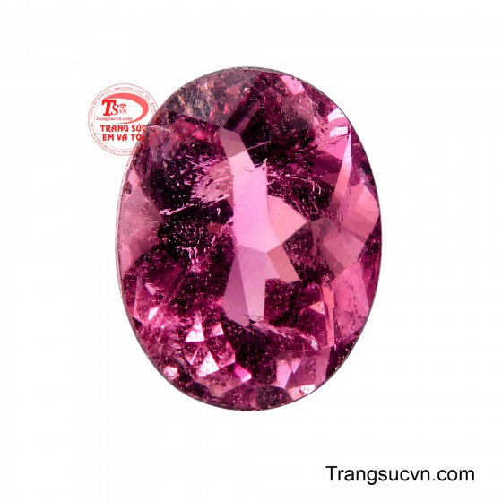 Viên Tourmaline Hồng Lựu