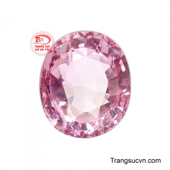 Viên Tourmaline Hồng Trà