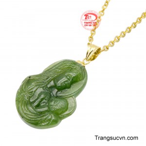 Bộ dây mang vẻ đẹp vượt thời gian, phù hợp với những ai yêu thích trang sức có giá trị nghệ thuật và ý nghĩa tinh thần.