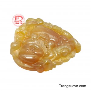 Với vẻ đẹp giàu ý nghĩa, Phật Di Lặc Mã Não Hoan Hỷ thích hợp làm vật phẩm trưng bày tại phòng khách, bàn làm việc, không gian kinh doanh hoặc làm quà tặng dành cho người thân, bạn bè.