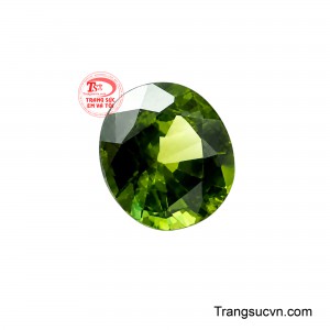 Viên đá gợi hình ảnh về sức sống vươn lên, vận khí khởi sắc và nguồn năng lượng xanh đầy sức sống. 