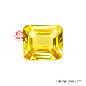 Gam vàng rực rỡ tạo nên cảm giác ấm áp, sang trọng, đồng thời bắt sáng đầy cuốn hút, giúp viên đá trở thành tâm điểm nổi bật trong mọi thiết kế trang sức. 