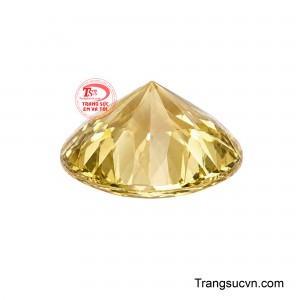 Viên đá mang biểu tượng của sự quý giá, thịnh vượng, gợi nên vẻ đẹp hội tụ của ánh sáng và tài lộc. 